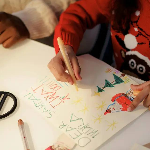 Atelier Cher Père Noël... Mission lettre au Père Noël !_Saint-Paul-de-Vence