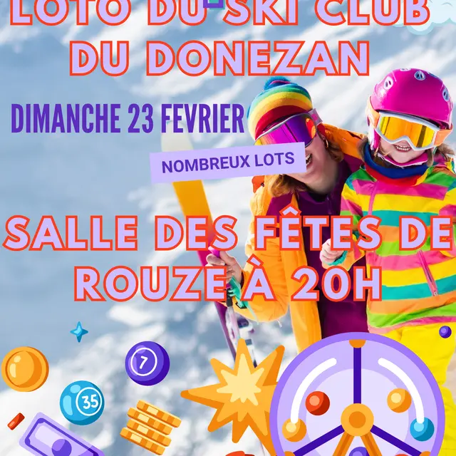 Loto du ski club du Donezan_Rouze