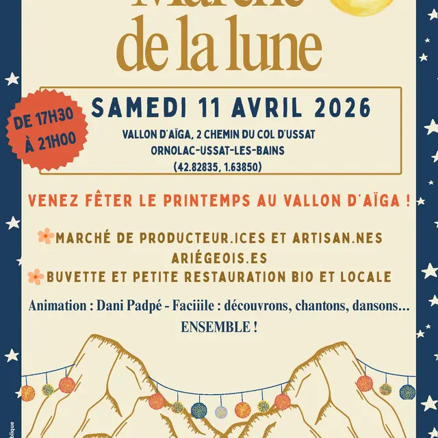 Marché de la lune_Ornolac-Ussat-les-Bains