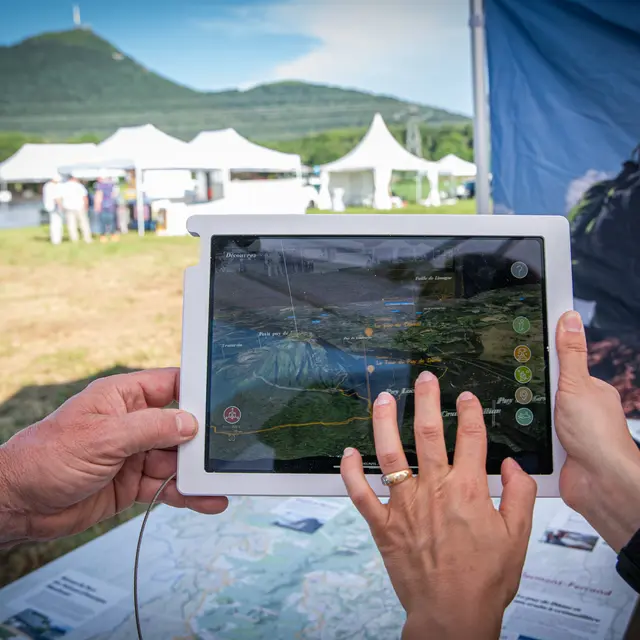 Festival Connexions 2025 - Animation La Chaîne des Puys – faille de Limagne en réalité augmentée_Lezoux