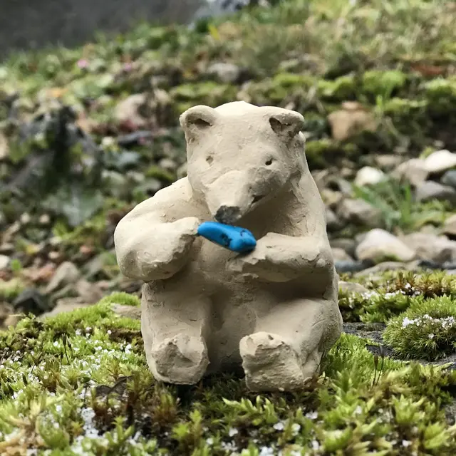 Atelier modelage l’ours assis_Entremont-le-Vieux