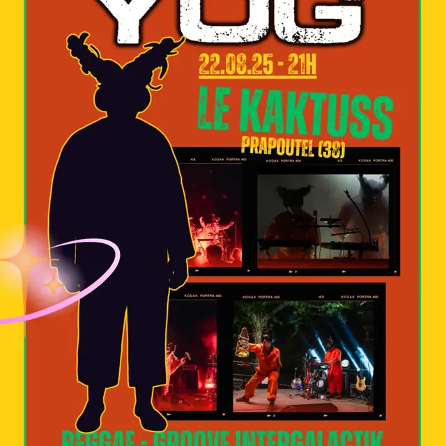 YOG en live AU KAKTUSS nü Reggea -groove intergalactik_Les Sept Laux Prapoutel