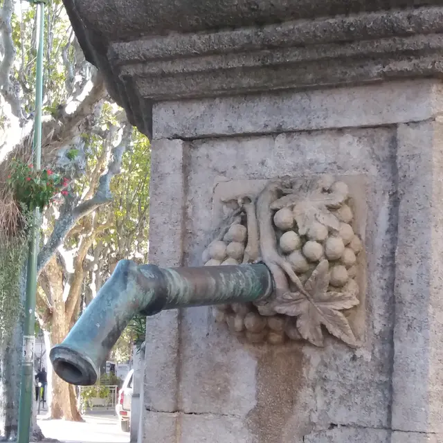 Détail de la fontaine