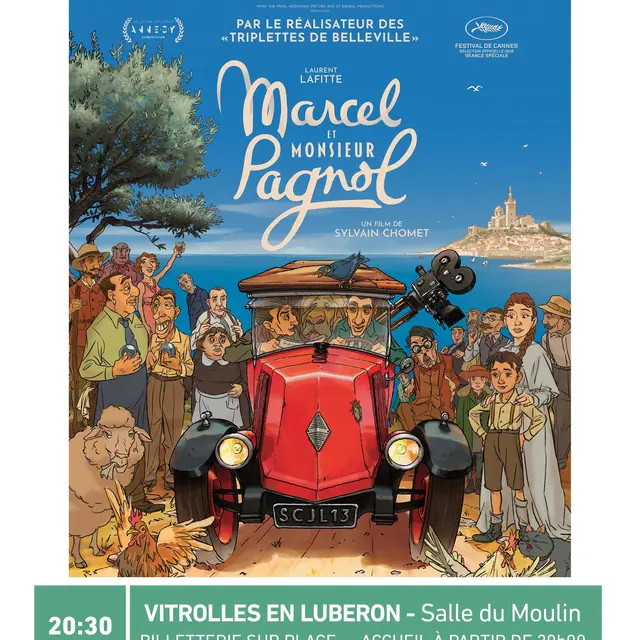 La Tournée du Cigalon à Vitrolles en Luberon :  MARCEL ET MONSIEUR PAGNOL_Vitrolles-en-Lubéron