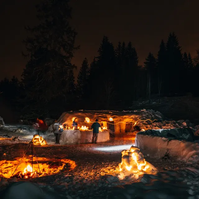 Rando fondue igloo