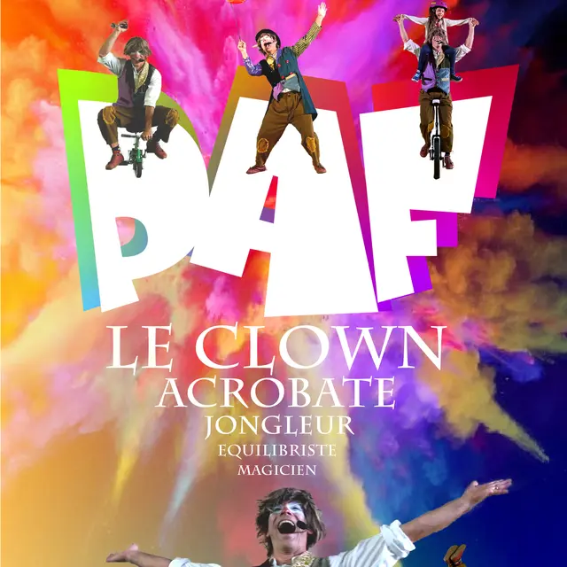 Spectacle jeune public  Paf l’acrobate_Villeneuve-Loubet