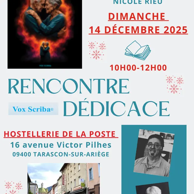 Rencontre - Dédicace_Tarascon-sur-Ariège