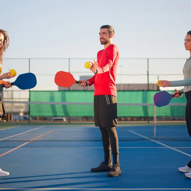 Animation et tournoi de pickleball