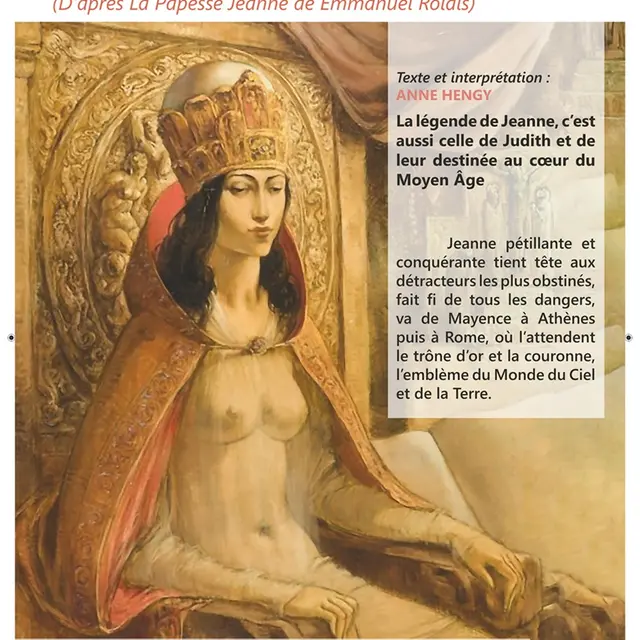 Un verre et des histoires - J'irai là où ne m'attend pas... ou l'histoire de Jeanne, papesse_Avignon