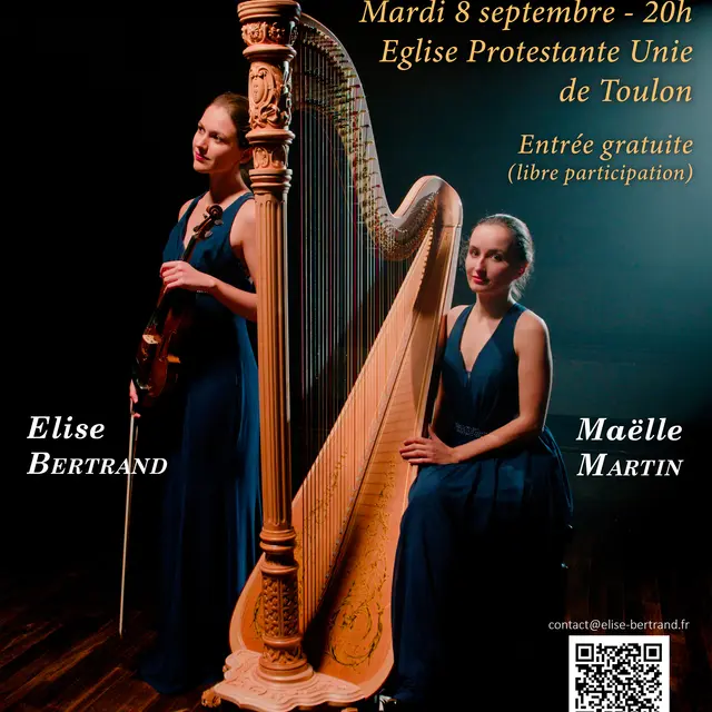 Concert - Duo violon & harpe_Toulon