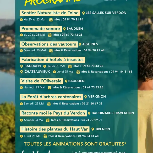 Fête de la Nature 2026_Aups