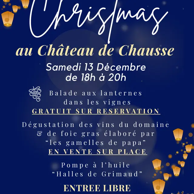 Noël au Chateau de Chausse_Gassin