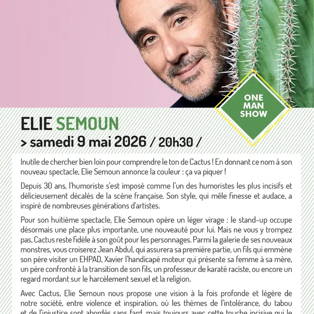 Cactus Elie Semoun_Vallauris Golfe - Juan