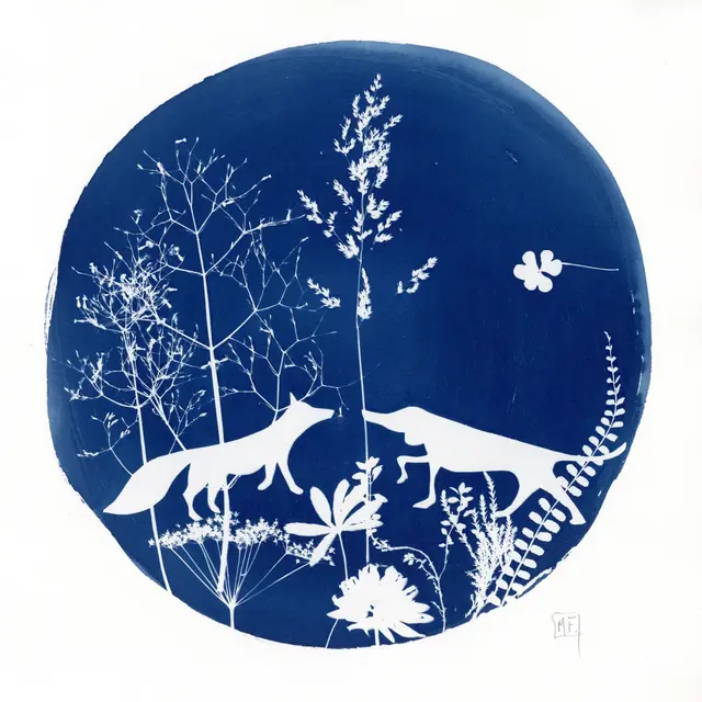 Atelier cyanotype_Les Houches