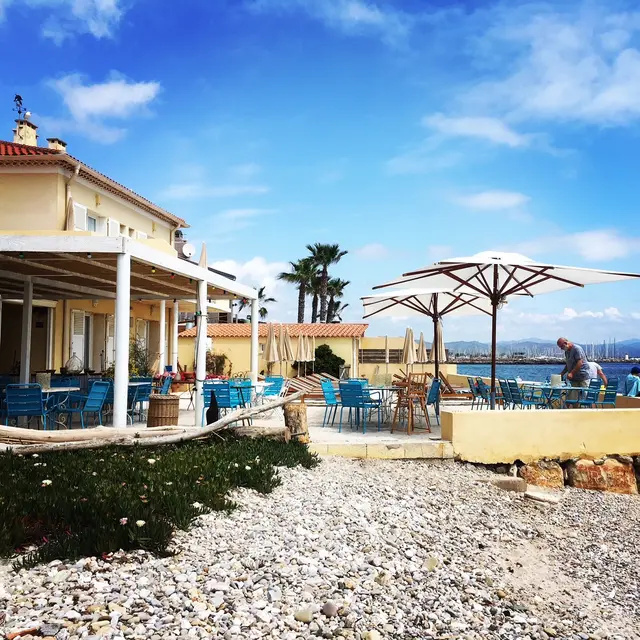 Restaurant hotel lido beach Hyères plage