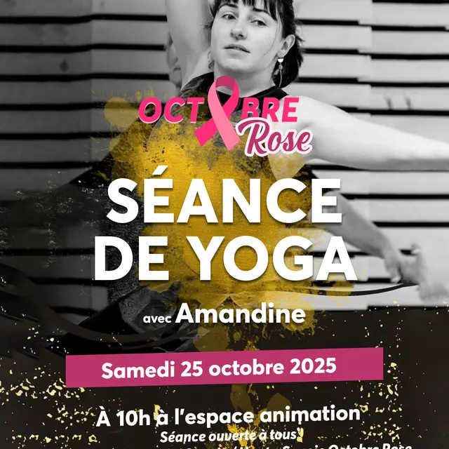 Atelier yoga dans le cadre d'Octobre Rose_Les Contamines-Montjoie