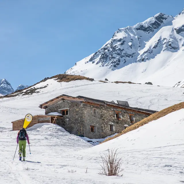 La bosse de Chamoissière en ski de randonnée_Villar-d'Arêne