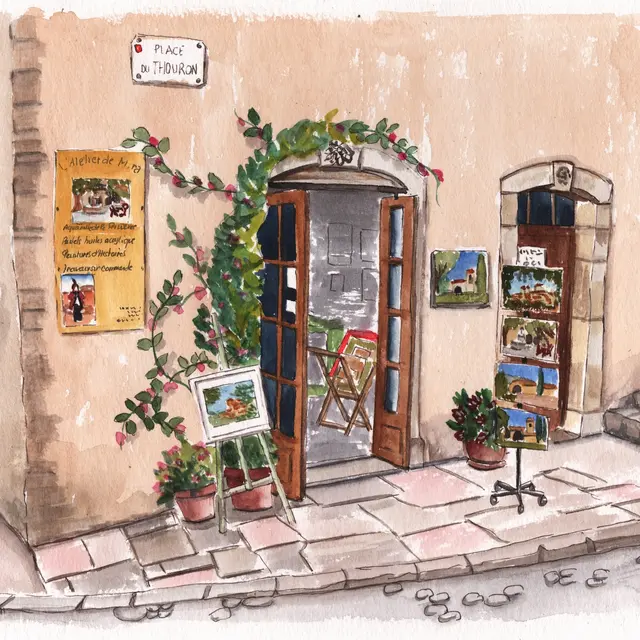 l'Atelier de Mira à Seillans