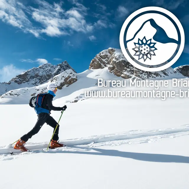 ski de rando dans le vallon des Partias