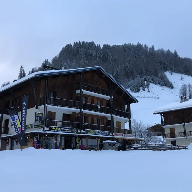 Les Airelles n°11 - le chalet l'hiver