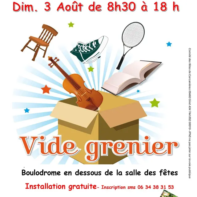 Vide Grenier à Carcanières_Carcanières