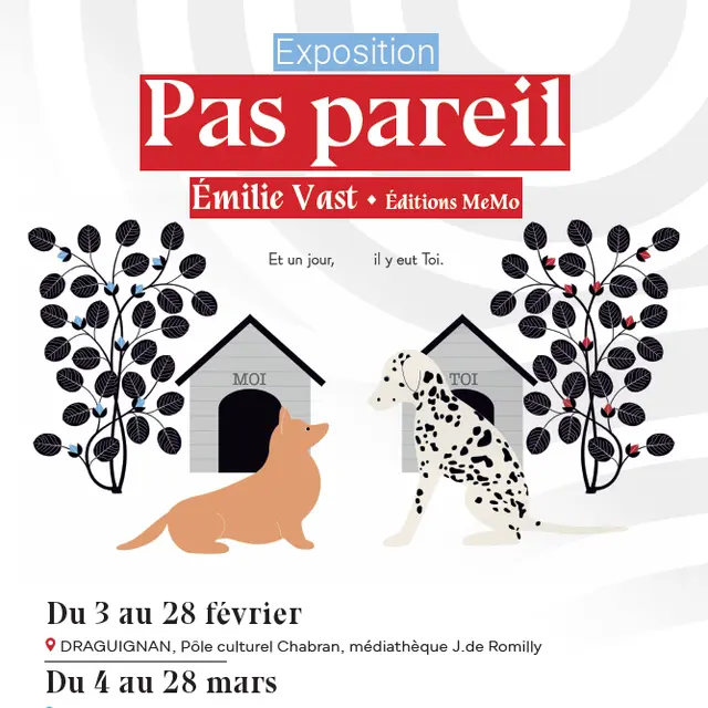 Exposition Pas Pareil d'Emilie Vast_Lorgues