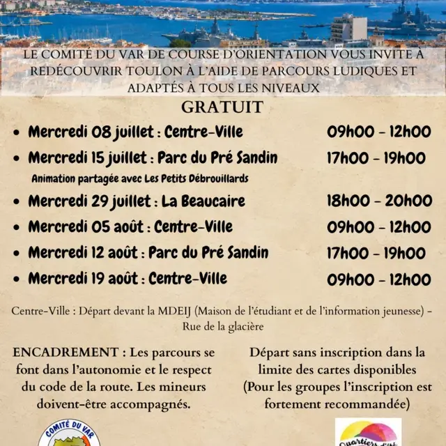 Course d'orientation - Qu'il est beau mon quartier ! Toulon La Beaucaire_Toulon
