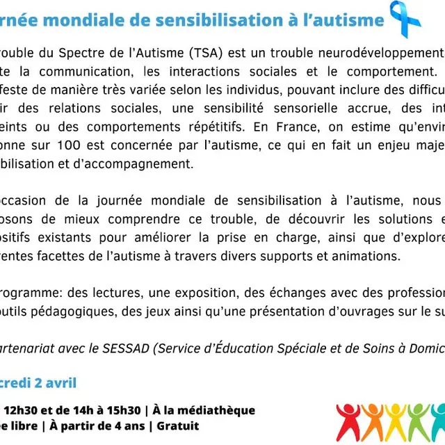 Journée mondiale de sensibilisation à l’autisme_Roquebillière
