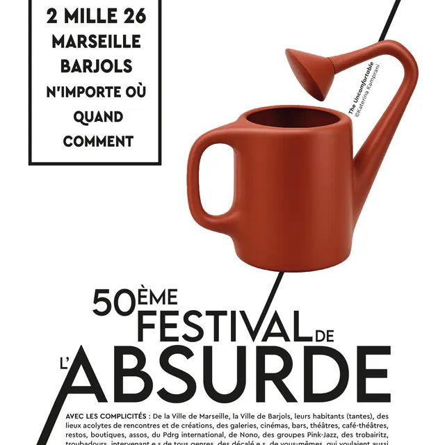 Affiche Festival de l'Absurde 2026