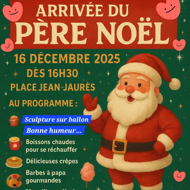 Arrivée du Père Noël_La Cadière-d'Azur
