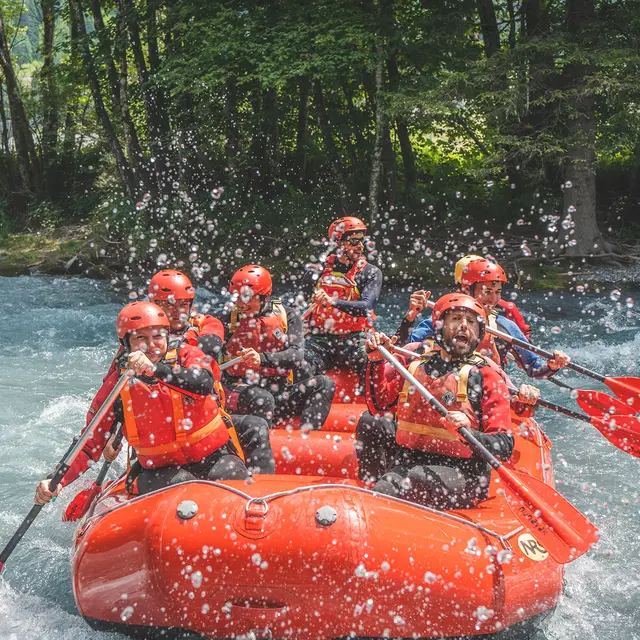 Rafting sur le Giffre avec Nunayak