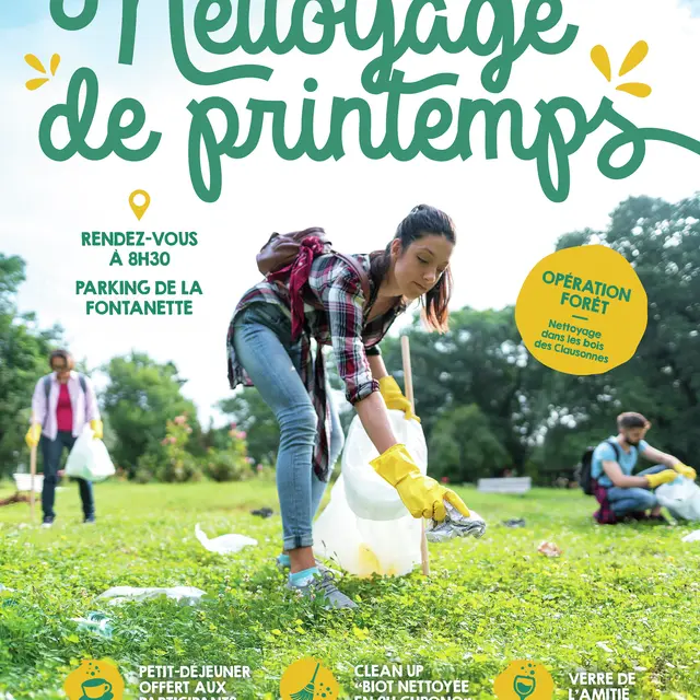 Nettoyage de Printemps_Biot