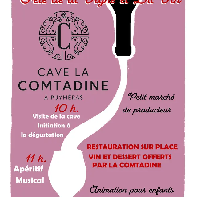 Fête de la Vigne et du Vin à la Cave La Comtadine_Puyméras