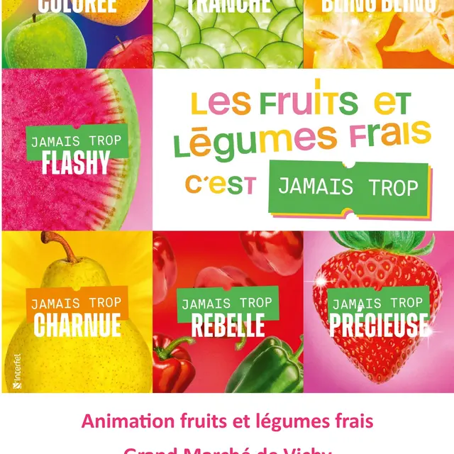 Atelier dégustation avec l’Interprofession des fruits et légumes frais_Vichy