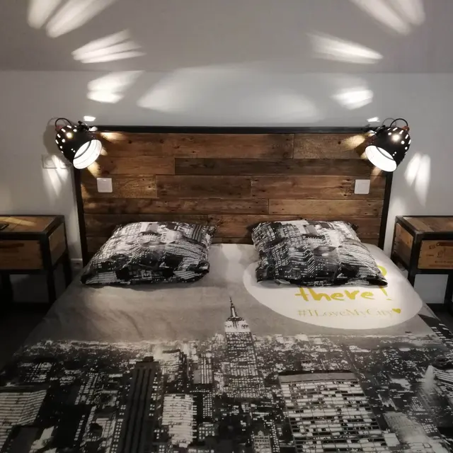 chambre palettes Esprit Steel