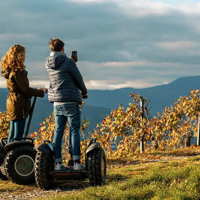 Balade en segway dans les vignobles de Chignin_Chignin