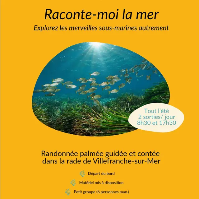 Randonnée palmée_Villefranche-sur-Mer