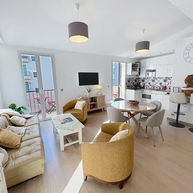 Cannes Anglais 3 pièces Mezzanine