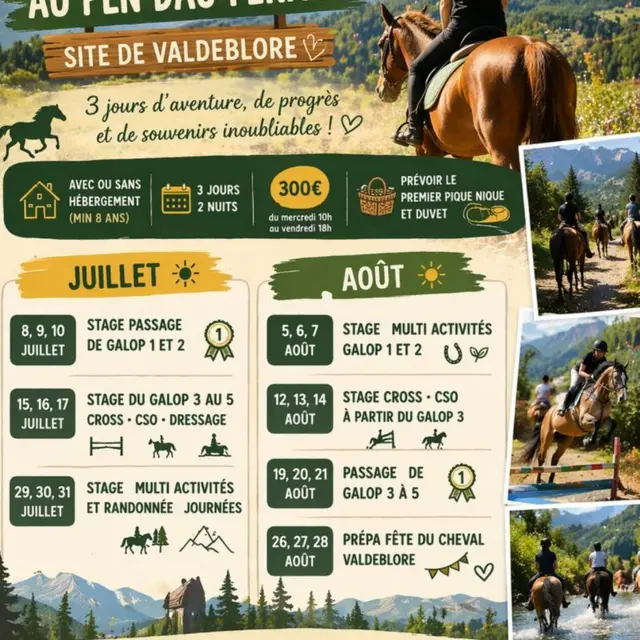 Au Pen Dau Ferion - Centre équestre_Valdeblore