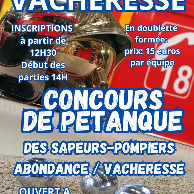 Concours de pétanque_Vacheresse