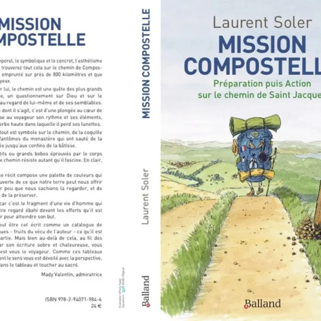 Couverture du livre Mission Compostelle
