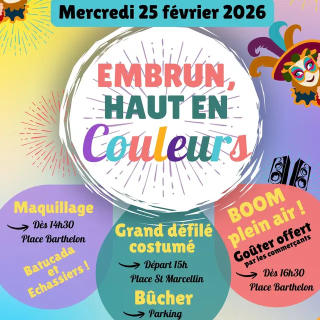 Carnaval Embrun, haut en couleurs_Embrun