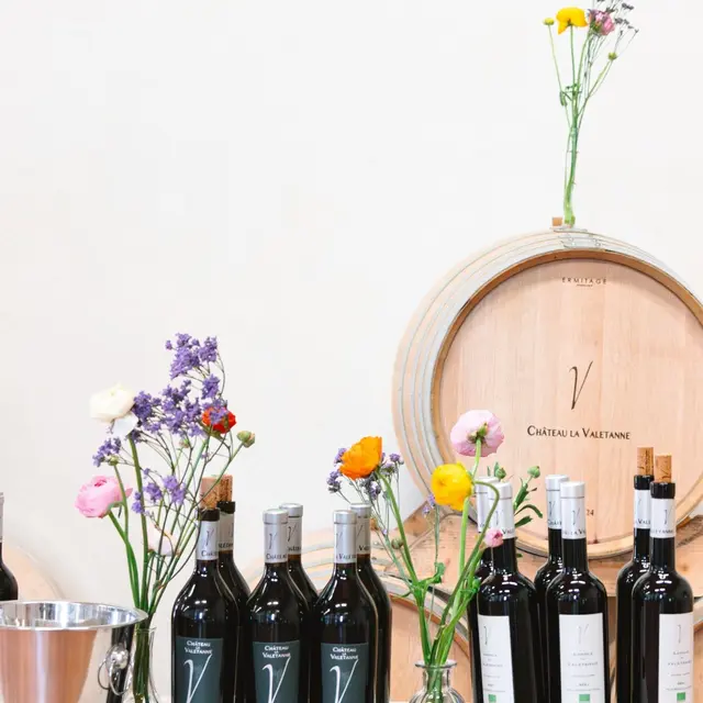 Accord mets et vins au Château la Valetanne