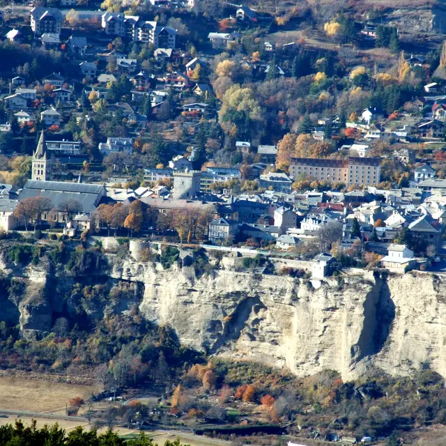Vue du roc
