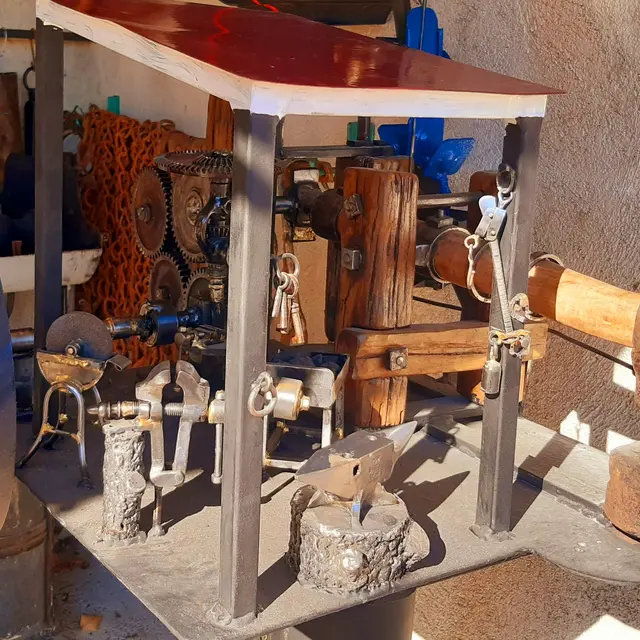 Maquette miniature forge
