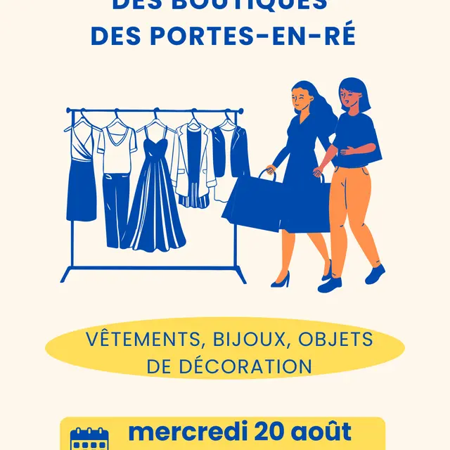 Braderie des boutiques des Portes-en-Ré_Les Portes-en-Ré