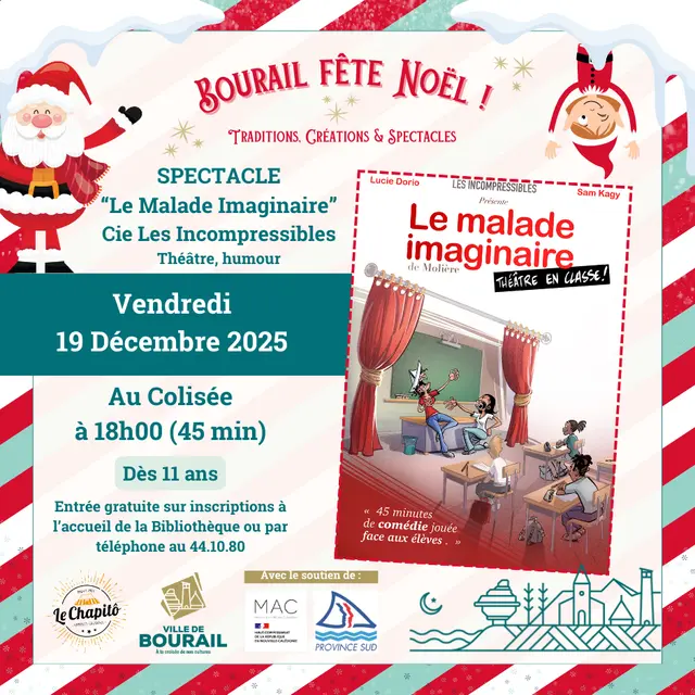 Spectacle Le Malade Imaginaire_Bourail