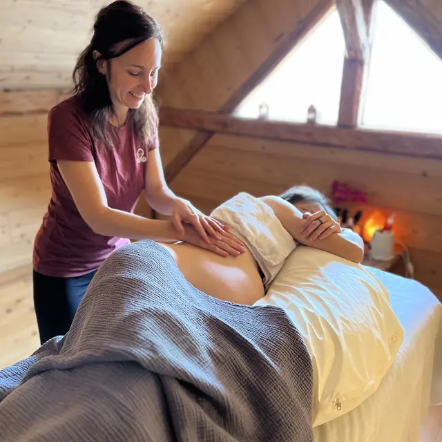 Massage femme enceinte