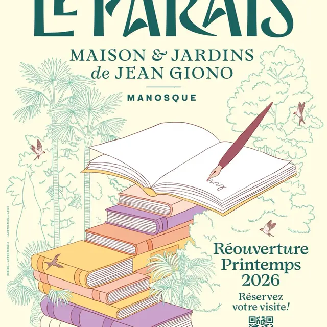 Le Paraïs, maison et jardins de Jean Giono_Manosque
