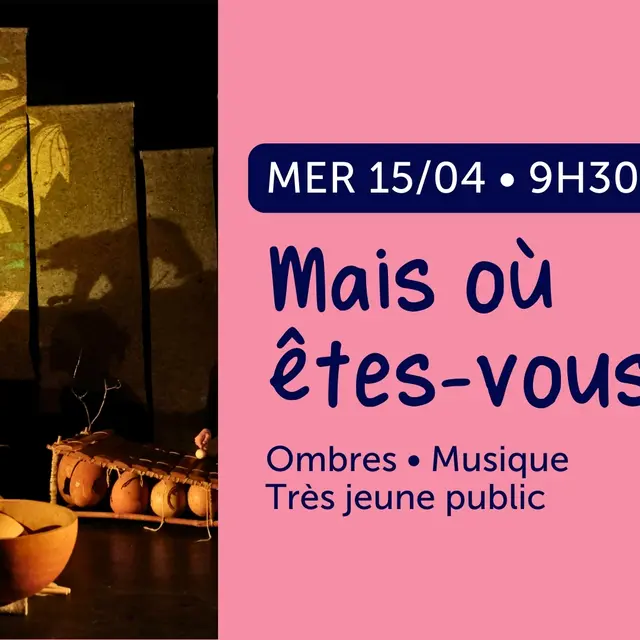 Spectacle très jeune public : Mais où êtes-vous ?